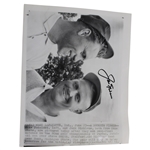 Jack Nicklaus Signed 1961 NCAA Championship Photo JSA ALOA