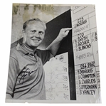 Jack Nicklaus Signed 1968 Western Open Championship Photo JSA ALOA