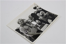 Jack Nicklaus Signed 1971 Walt Disney World Open Invitational Photo JSA ALOA