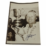 Jack Nicklaus Signed 1975 Australian Open Championship Photo JSA ALOA