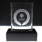 2001 American Century Championship Winner’s Trophy Won by Dan Quinn