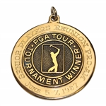 Champion Chi-Chi Rodriguezs 1987 Senior Players Reunion Pro-Am 10k Gold Winners Medal
