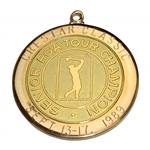 Champion Chi-Chi Rodriguezs 1989 Crestar Classic 10k Gold Winners Medal
