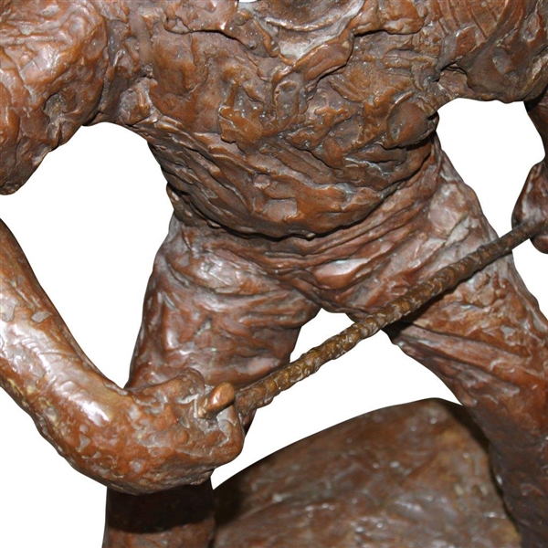 Large Heavy Bronze Chi-Chi Rodriguez Statue by Artist R. Reruria