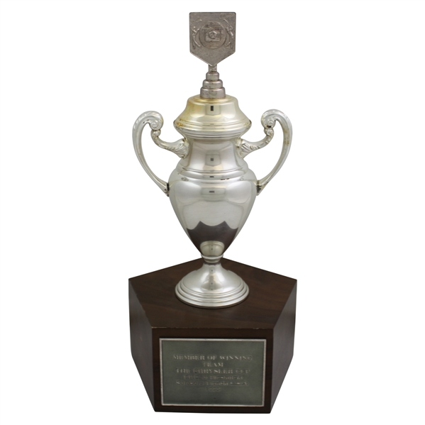 Chi Chi Rodriguezs 1993 The Chrysler Cup at T.P.C. Winning Team Member Trophy