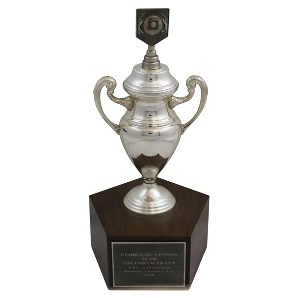 Chi Chi Rodriguezs 1988 The Chrysler Cup at T.P.C. Winning Team Member Trophy