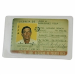 Chi Chi Rodriguezs Official 1988 Puerto Rico Drivers License