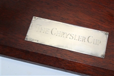 Chi Chi Rodriguez's 1986 The Chrysler Cup Sterling Silver Golf Club on Plinthe