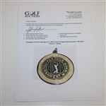 Champion Chi-Chi Rodriguez's 1986 United Virginia Bank Seniors 10k Gold Winner's Medal