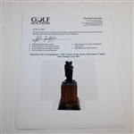 Champion Chi Chi Rodriguez's 1990 Charley Pride Senior Golf Classic Trophy - 16th Champs Tour Win