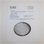 Chi Chi Rodriguez's 1978 Hawaiian Open Ted Makalena Memorial Trophy Plate - Pro-Am Low Pro