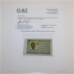 Chi Chi Rodriguez's Official 1988 Puerto Rico Driver's License