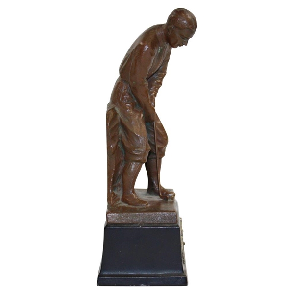 1926 Golf Club Trophy with Bobby Jones Figure Won by Herbert L. Frink - July 5th