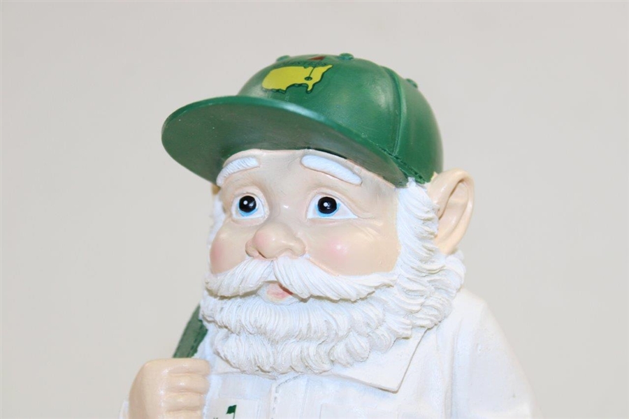 2021 Masters Tournament Mini Garden Caddie Gnome in Original Box