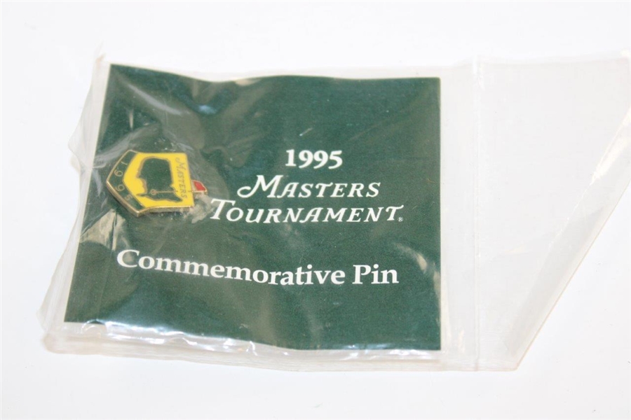 PGA of America & TPC Money Clips with 1995 Masters Tournament Commemorative Pin