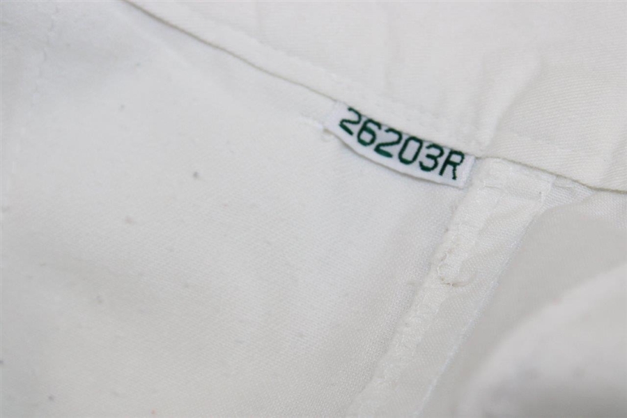 Classic Masters Tournament Logo IZOD Club White Slacks - Size 33/32