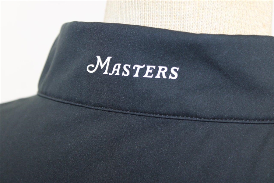 Masters Tournament Tech Black Half-Zip L/S Windjacket - Unworn with Tags - Size XL