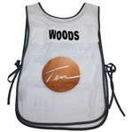 Tiger Woods Invitational Caddy Bib with Woods Nameplate
