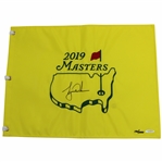 Tiger Woods Signed 2019 Masters Embroidered Flag Ltd Ed 170/1000 Beckett #BAM113439