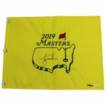 Tiger Woods Signed 2019 Masters Embroidered Flag Ltd Ed 170/1000 Beckett #BAM113439