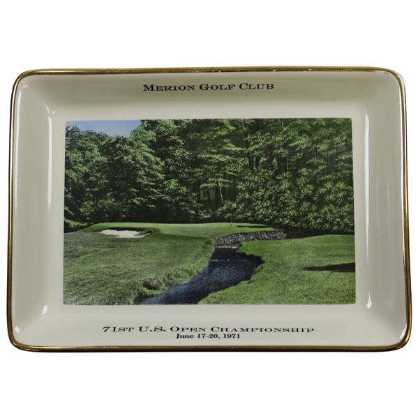 Merion Golf Club 71st US Open Coin/Candy Dish Par 4 11th Hole