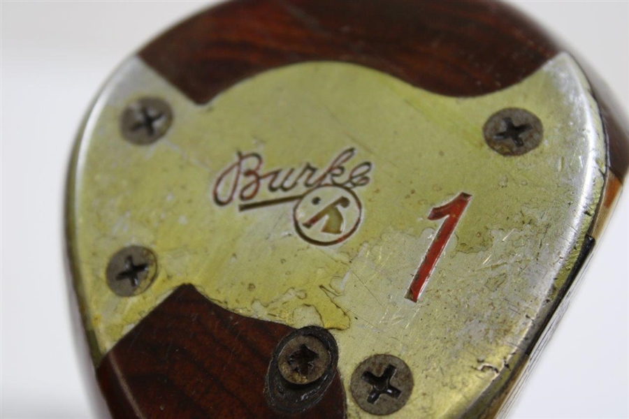 Pair of Burke Clubs - Driver & 2-Wood - SC43913 & DO 1439