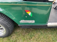 Arnold Palmer's Custom 2006-07 Personally Owned & Used Bay Hill Green Golf Cart