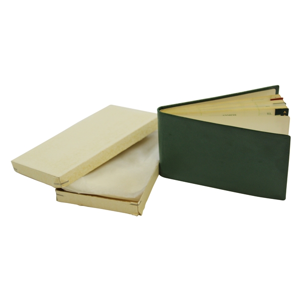 1967 Augusta National GC Masters Tournament Gift - Address Book in Original Box