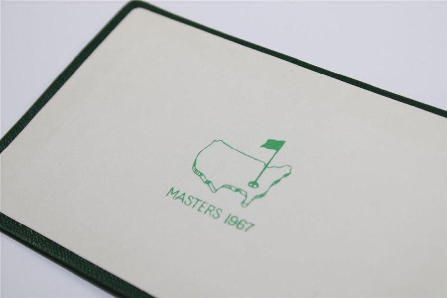 1967 Augusta National GC Masters Tournament Gift - Address Book in Original Box