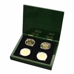 Arnold Palmer Ltd Ed Masters Commemorative Coins Set in Original Emerald Box with COA #229/750