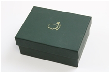 2007 Augusta National GC Masters Tournament Gift - Alligator Skin Money Clip in Box with Card
