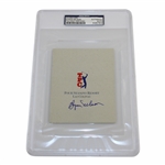 Byron Nelson Signed TPC Las Colinas Scorecard PSA/DNA #83957809