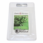Phil Mickelson Signed Tucson National Scorecard PSA/DNA #83957800