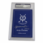 Colin Montgomerie Signed St. Andrews Links Scorecard PSA/DNA #83957803