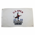Lucas Glover Signed 2009 US Open at Bethpage Black Embroidered Flag PSA/DNA #M64768