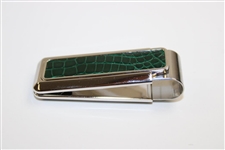 2007 Augusta National GC Masters Tournament Gift - Alligator Skin Money Clip in Box