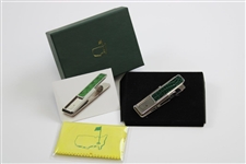 2007 Augusta National GC Masters Tournament Gift - Alligator Skin Money Clip in Box