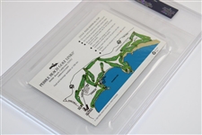 Phil Mickelson Signed Pebble Beach Scorecard PSA/DNA #83957791