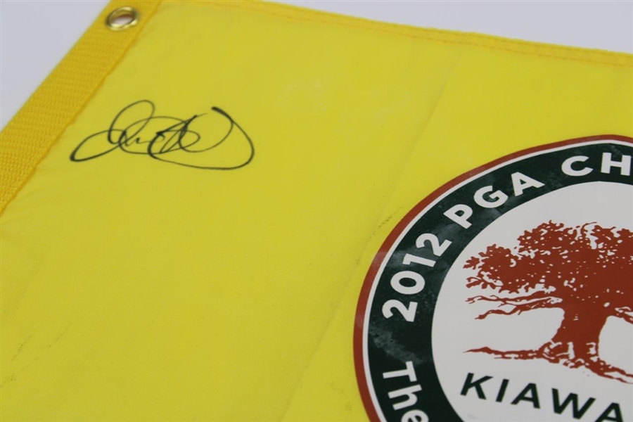 Rory McIlroy Signed 2012 PGA at Kiawah Island Screen Flag BECKETT #D81157