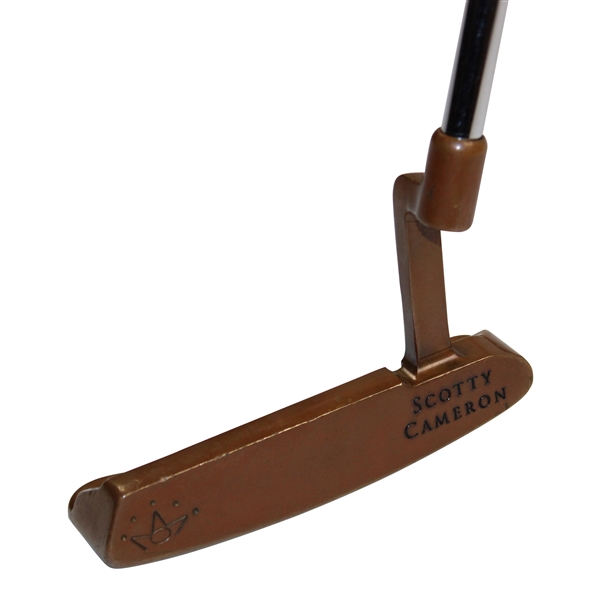 Scotty Camerons Personal Authentic Newport Beach Copper Putter with COA #A-005501