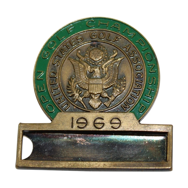 Sam Snead's 1969 US Open at Champions Golf Club Contestant Badge