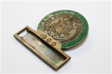 Sam Snead's 1969 US Open at Champions Golf Club Contestant Badge