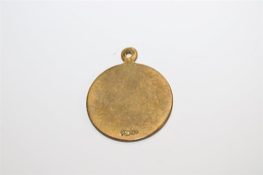 Sam Snead's 1976 Tournament Players Division 10kt Gold Filled PGA Tour Shield Medallion