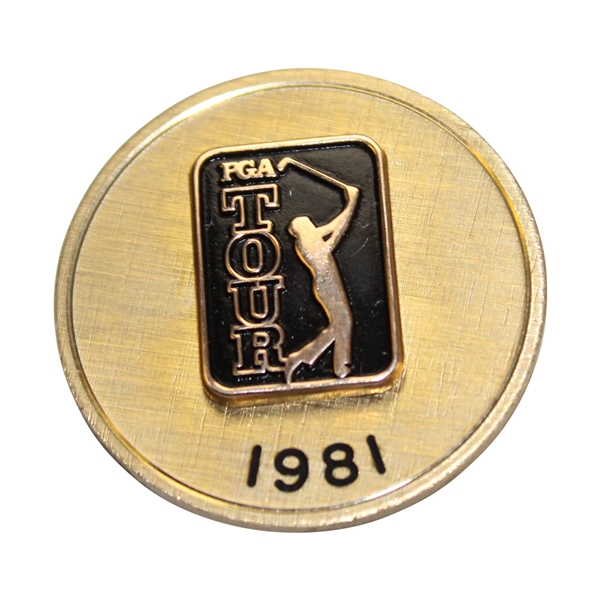 Sam Snead's 1981 PGA Tour 12kt Gold Filled Pin