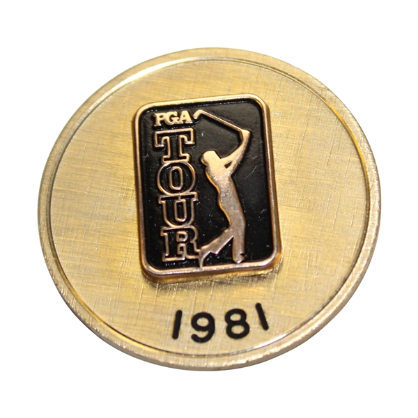 Sam Sneads 1981 PGA Tour 12kt Gold Filled Pin