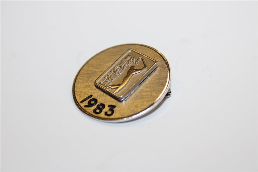 Sam Snead's 1983 PGA Tour Pin Sterling Pin Badge
