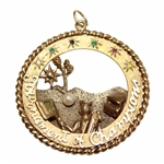 Sam Sneads Tournament of Champions 14kt Pin/Pendant
