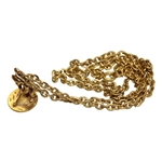 Sam Snead's Personal Pinehurst Putter Boy 10kt Gold Filled Necklace 