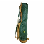 Augusta National Golf Club Unused Masters Exclusive Leather MacKenzie Golf Bag - New