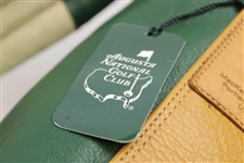Augusta National Golf Club Unused Masters Exclusive Leather MacKenzie Golf Bag - New